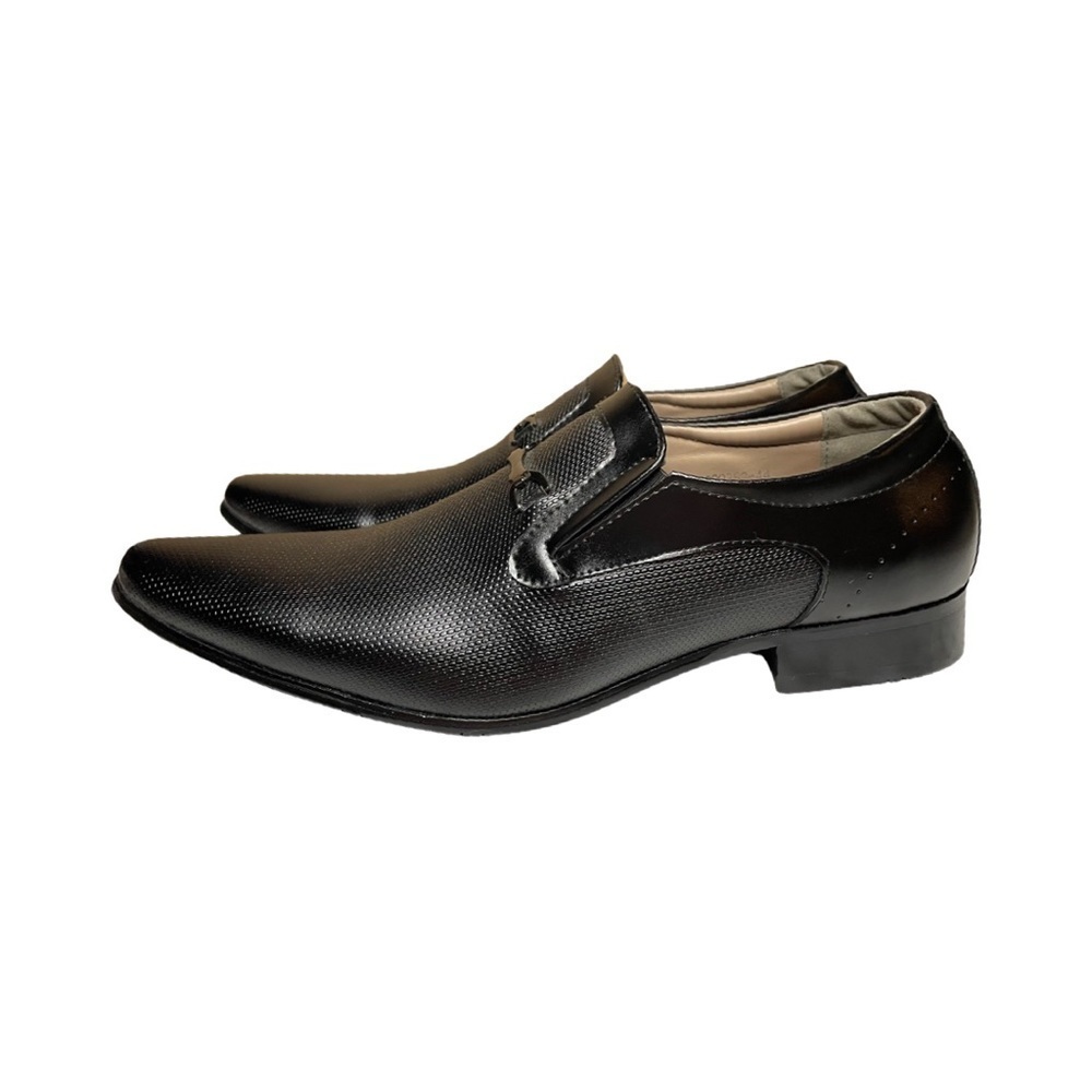 Gig Men’s Black Pointed-Toe Dress Shoes | EU 44 (US 11) | Formal / Wedding